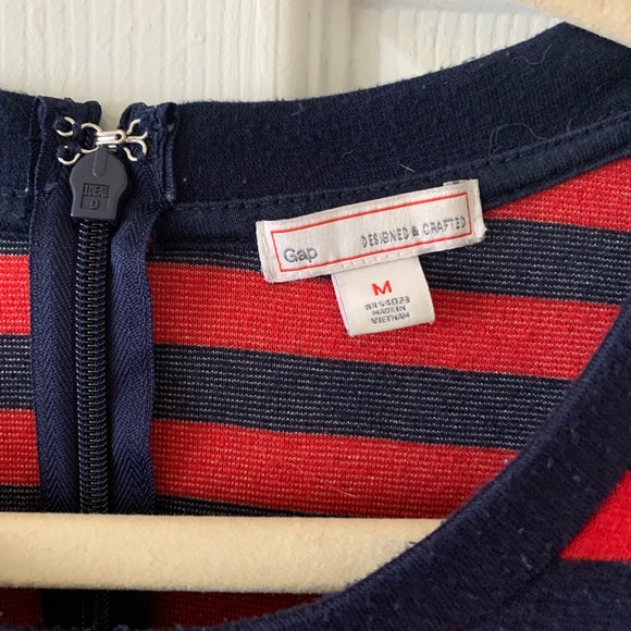 Blue and red sweater dress - gently worn - Picture 3 of 4